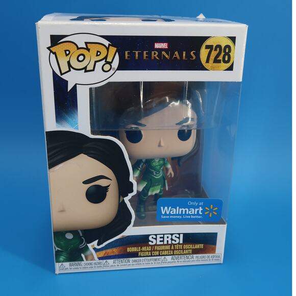 Funko Pop! Marvel Eternals Sersi Bobble-Head Vinyl Figure #728 - Picture 1 of 6
